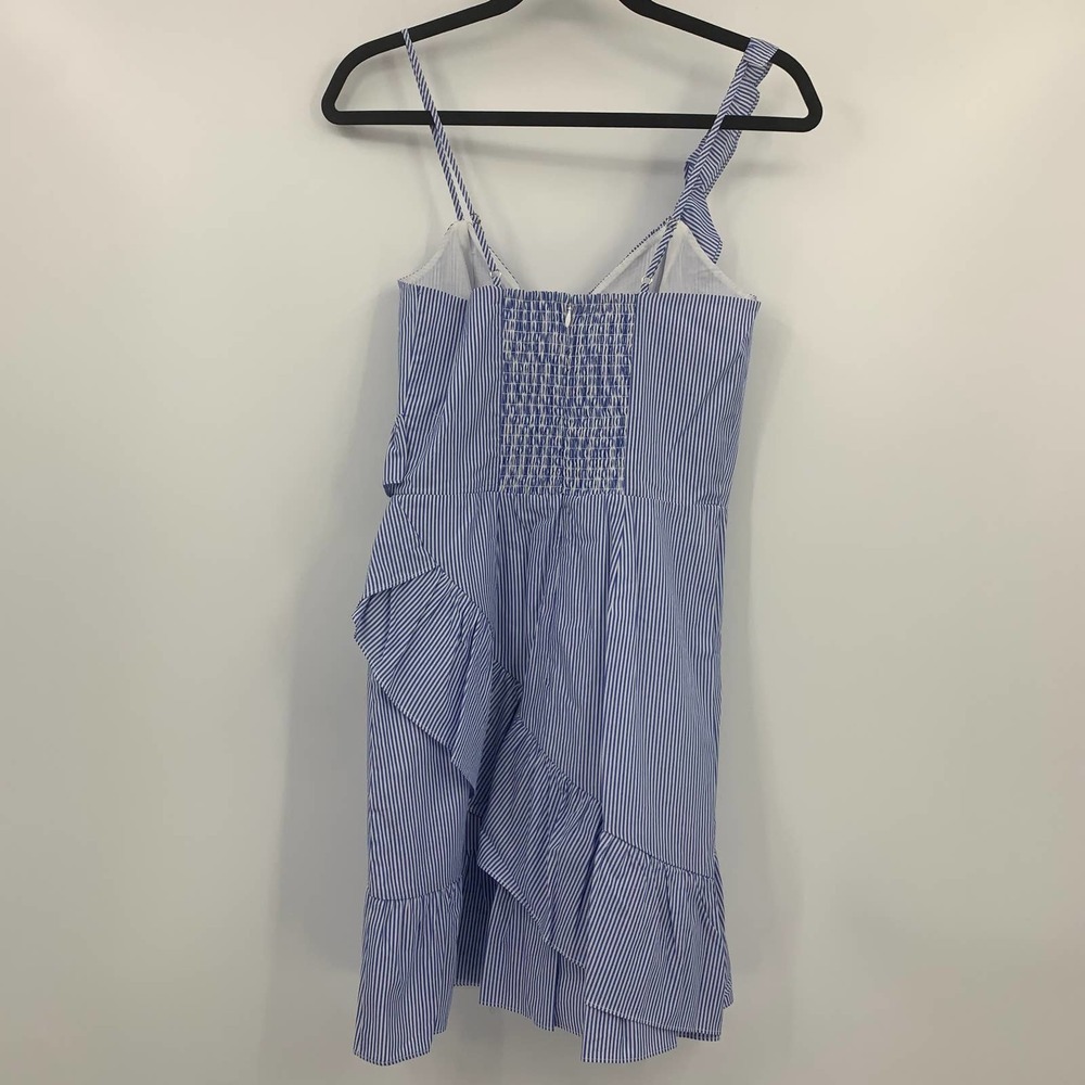 PARKER Lollie Nautical Striped Ruffled  Dress S,M - Picture 3 of 11